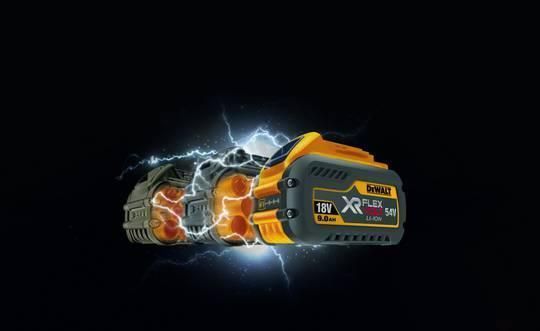Професійна акумуляторна батарея DeWALT DCB547 : 54V, 9.0 Ah DCB547 фото