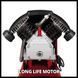 Потужний масляний компресор Einhell TC-AC 420/50/10 V : 2,2 кВт /3,0 к.с., об.х.х. 2850 об/хв, 420 л/хв, 10 бар 4010495 фото 2