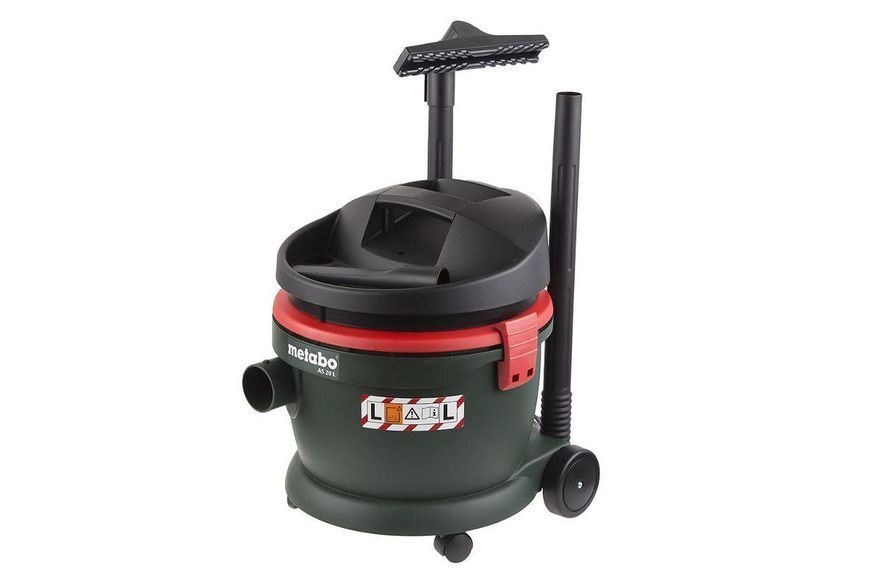 Професійний пилосос Metabo AS 20 L, 1200 Вт, 20 л, 200 мбар, 3600 л/хв. 602012000 фото