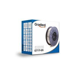 Дріт зварювальний флюсовий GRADIENT E71T-GS &Oslash; 0,8 мм (1 кг) самозахисний GWF0810 фото