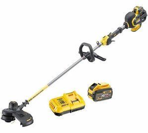 Професійна акумуляторна безщіткова коса (тример) DeWALT DCM571X1 : з Li-Ion 54 V, 3 Ач, 5600 об/хв, ніж і жилка DCM571X1 фото