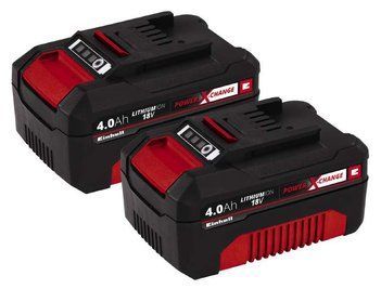 Акумулятор Einhell Power-X-Change Twinpack 4.0 Ah 18V 2 шт.(4511489) 4511489 фото