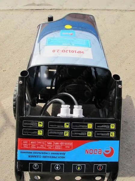 Потужна мийка високого тиску EDON HP1012D-2.0 : 2000 Вт, 180 бар, 780 л/год, шланг 10 м HP1012-2.0A фото