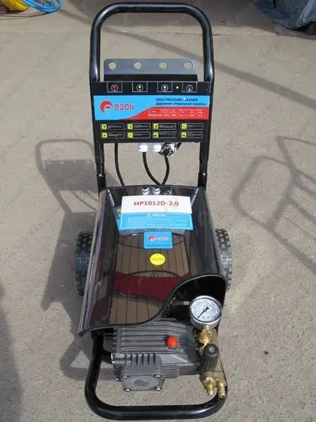 Потужна мийка високого тиску EDON HP1012D-2.0 : 2000 Вт, 180 бар, 780 л/год, шланг 10 м HP1012-2.0A фото