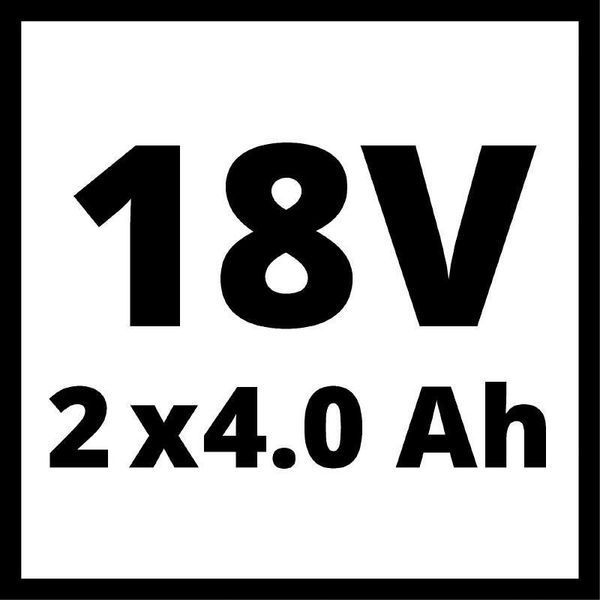 Акумулятор Einhell Power-X-Change Twinpack 4.0 Ah 18V 2 шт.(4511489) 4511489 фото