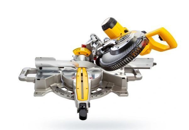 Пила торцювальна мережева DeWALT DWS727: 1675 Вт, глибина різу 150 мм, коло 250 мм, гальмо 10 секунд DWS727 фото