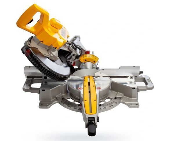 Пила торцювальна мережева DeWALT DWS727: 1675 Вт, глибина різу 150 мм, коло 250 мм, гальмо 10 секунд DWS727 фото