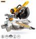 Пила торцювальна мережева DeWALT DWS727: 1675 Вт, глибина різу 150 мм, коло 250 мм, гальмо 10 секунд DWS727 фото 1