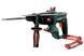 Потужний акумуляторний перфоратор Metabo KHA 18 LTX : 2.2 Дж, 18В акум 2ампера і зарядка (600210890) 600210890 набір фото 3