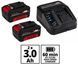 Набір акумуляторних інструментів EINHELL TK 18/3 Li (CD+AG+HD+2 Battery+Bag) : з АКБ 2шт-18V 3.0Ач+ЗП 4514305, 4513970, 4431155 фото 5