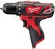 Потужний дрель-шуруповерт Milwaukee M12 BDD-202C : АКБ 12V, 2 Аh, 30 Нм, 2 акума + зарядне + кейс 4933441915 4933441915 фото 4