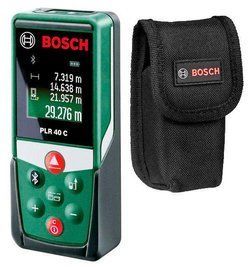 Професійний лазерний далекомір (дальномір) Bosch PLR 40 C : 40м електронна лазерна рулетка 0603672320 0603672320 фото