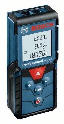 Лазерний далекомір Bosch GLM40 Professional (0601072902) 0601072902 фото
