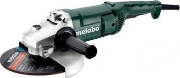 Кутова шліфувальна машина 230 мм Metabo WE 2200-230, 2200 Вт, 6600 об/хв., диск 230 мм, плавний пуск 606437000 фото