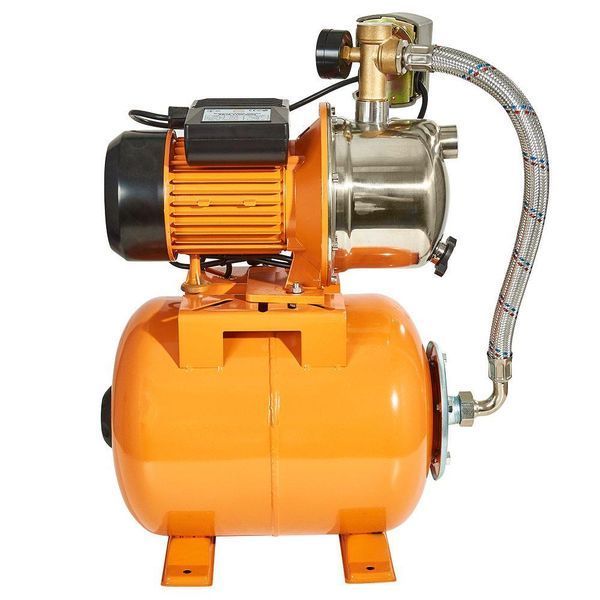 Побутова насосна станція струйна Powercraft ADJS 1100-5060 : 1100 Вт, 60 л/хв гідрофор для дому і дачі ADJS 1100-5060 фото