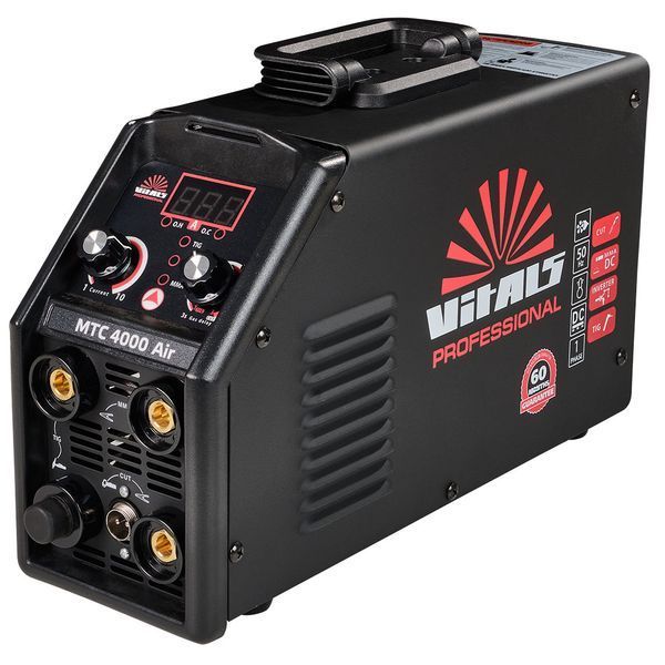 Зварювальний апарат Vitals Professional MTC 4000 Air (CUT/TIG/ММА) 88220N фото