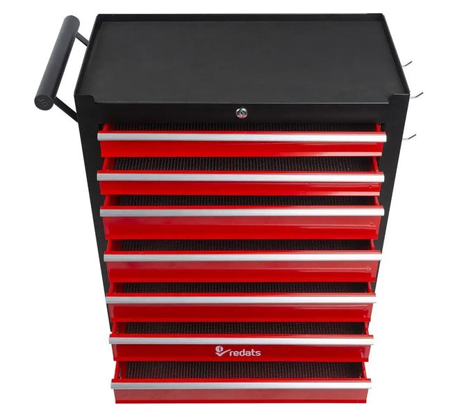 Візок для інструменту 7 шухляд на СТО REDATS COMPACT Black 07-05-55 фото