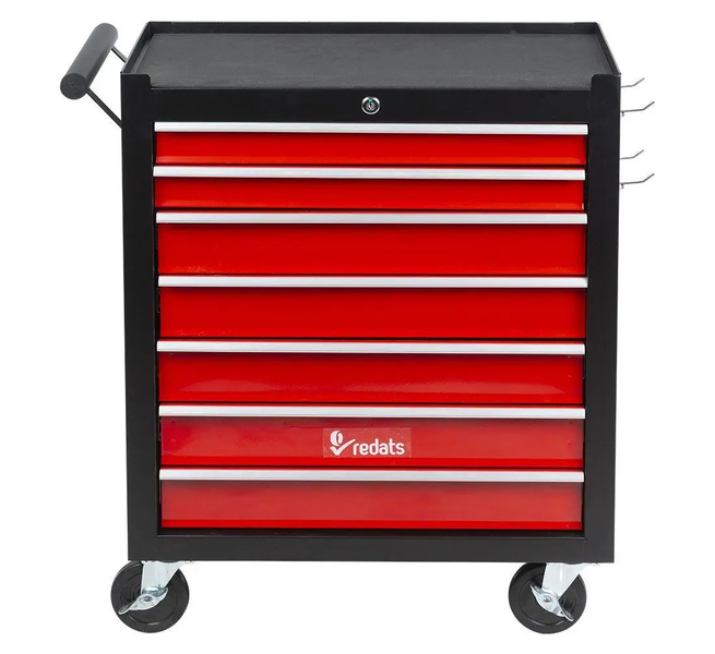 Візок для інструменту 7 шухляд на СТО REDATS COMPACT Black 07-05-55 фото
