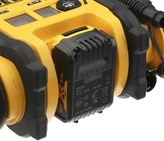 Професійний автомобільний компресор акумуляторний DeWALT DCC018N : без АКБ, 11бар (DCC018N) DCC018N фото