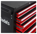Візок для інструменту 7 шухляд на СТО REDATS COMPACT Black 07-05-55 фото 8