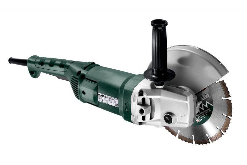 Кутова шліфувальна машина 230 мм Metabo WE 2200-230, 2200 Вт, 6600 об/хв., диск 230 мм, плавний пуск 606437000 фото