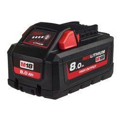 Акумулятор Li-Ion HIGH OUTPUT MILWAUKEE, M18 H8 8Аг (4932471070) 4932471070 фото