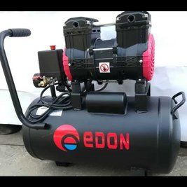 Потужний компресор безмасляний Edon ED-1100-10L: ресивер 10л, 1.1 кВт, 8 бар, вага 25 кг ED1100-10L фото