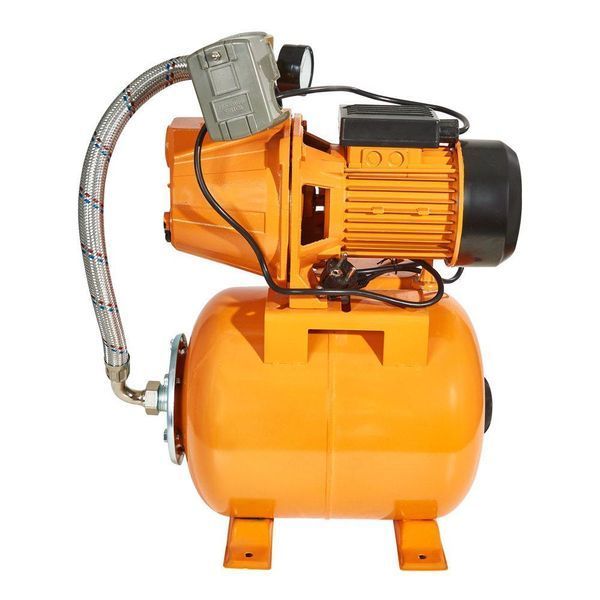 Побутова насосна станція струйна Powercraft ADJ 1100-5060 : 1100 Вт, 60 л/хв гідрофор для дому і дачі ADJ 1100-5060 фото