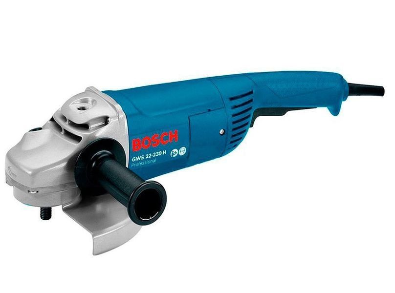 Кутова шліфувальна машина (болгарка) 230 мм Bosch GWS 22-230 H (0601882103), 2200 Вт, 6500 об/мин, диск 230 мм 0601882103 фото