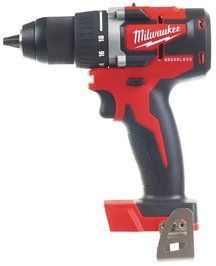 Професійна акумуляторна дриль-шурупокрут Milwaukee M18 CBLDD-0 : без АКБ, 60 Нм, 1800 об/хв, безударний (4933464316) 4933464316 фото