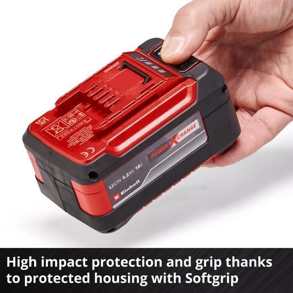 Акумулятор і зарядний пристрій 18V 5,2 Аh Starter-Kit Einhell Power-X-Change (4512147) 4512147 фото