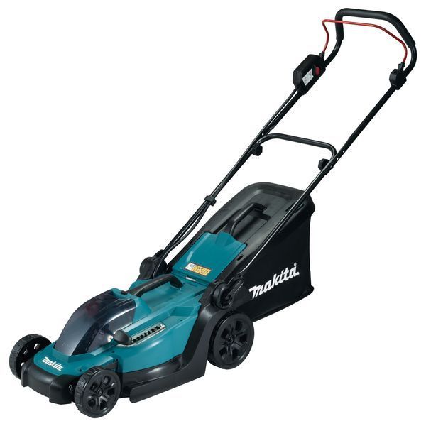 Професійна газонокосарка акумуляторна Makita DLM330SM : з АКБ 18V 4.0 Ah, ширина скош. 33 см, площа 450 м&sup2; DLM330SM фото