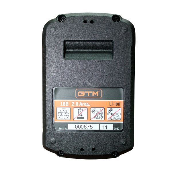 Потужний акумулятор GTM B18V/2Аh Li-Ion (акумуляторна батарея) 2700 2700 фото