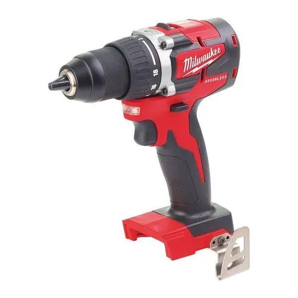 Професійна акумуляторна дриль-шурупокрут Milwaukee M18 CBLDD-0 : без АКБ, 60 Нм, 1800 об/хв, безударний (4933464316) 4933464316 фото