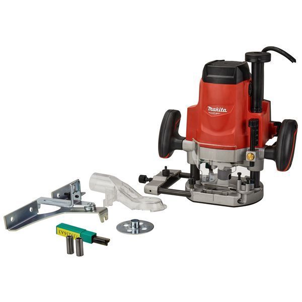 Електричний ручний столярний фрезер по дереву Makita M3602 : 1650 Вт, 12 цанга, 22000 об/хв електрофрезер M3602 фото