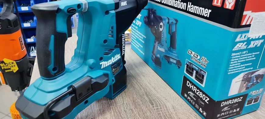 Професійний акумуляторний перфоратор Makita DHR280Z (без АКБ):2.8 Дж,18В+18В,SDS+ (без Акб та зарядки) DHR280Z фото