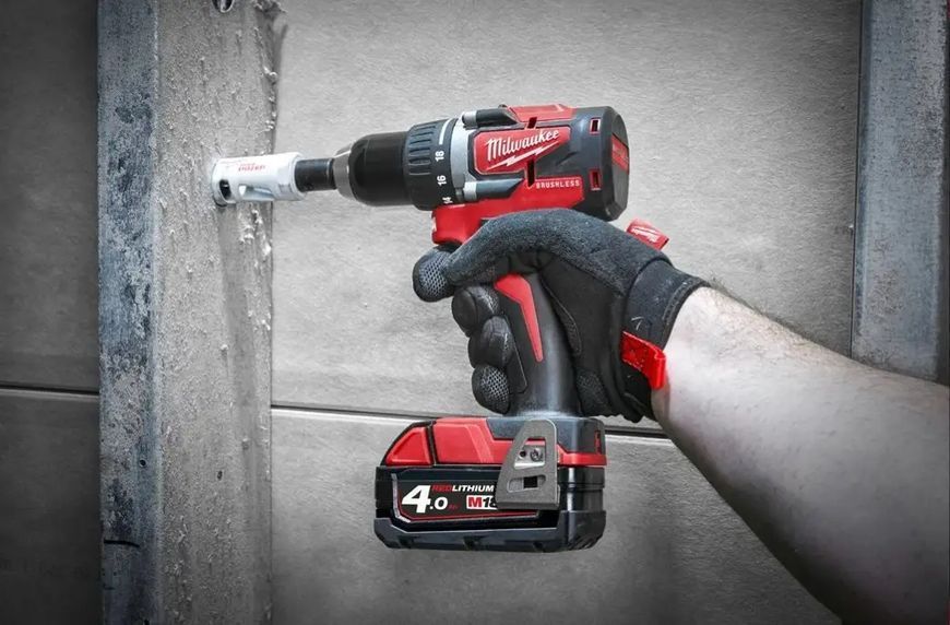 Професійна акумуляторна дриль-шурупокрут Milwaukee M18 CBLDD-0 : без АКБ, 60 Нм, 1800 об/хв, безударний (4933464316) 4933464316 фото