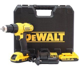 Акумуляторна дриль-шуруповерт DeWALT DCD771D2, 18В, обертаючий момент 42 Нм,2 акумулятора + зарядне + кейс DCD771D2 фото