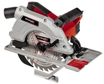 Потужна пила циркулярна Einhell TE-CS 190/1 : 1500 Вт, 6000 об/хв, глиб.різу при 90&deg;/45&deg; 66 мм / 48 мм 4331005 фото