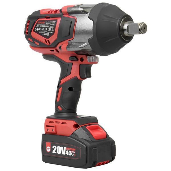 Акумуляторний безщітковий гайковерт WORCRAFT XCUBE007 3/4'' (13276) - затяг. 850 Нм, відкр.-1800Нм 13276 фото