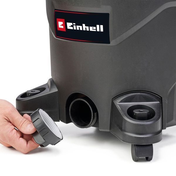 Потужний пилосос будівельний Einhell TC-VC 1930 A : 190 мБар, 30л, 1500 Вт (2342490) 2342490 фото