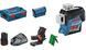 Професійний акумуляторний лазерний нівелір (червоний лазер) Bosch GLL 3-80 CG : 12V, кейс Оригінал 0601063T00 фото 3