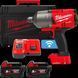 Професійний гайкокрут високомоментний MILWAUKEE 3/4 дюйма(2034Нм) M18 FUEL ONEFHIWF34-502X ONE-KEY : з АКБ 18V 2шт-5Ah 4933459730 фото 1