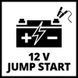 Автомобільний пуско-зарядний пристрій для акумулятора Jump-Start - Power Bank Einhell CE-JS 18 : 12V, 6 годин зарядки (1091531) 1091531 фото 7