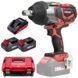 Акумуляторний безщітковий гайковерт WORCRAFT XCUBE007 3/4'' (13276) - затяг. 850 Нм, відкр.-1800Нм 13276 фото 1