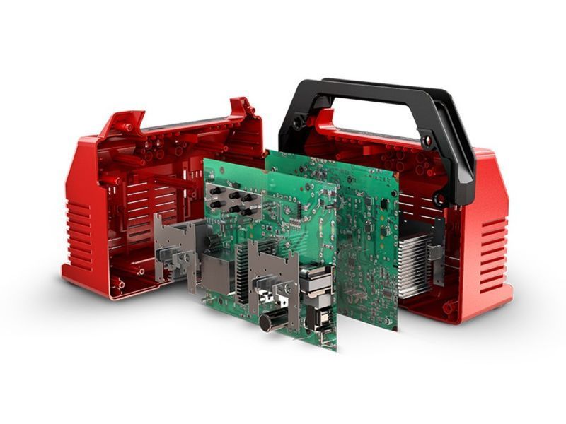 Потужний зарядний пристрій для 4-х акумуляторів Einhell 2x2 Power X-Quattrocharger 4А 4512102 фото