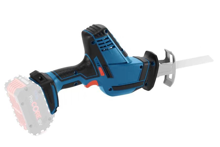 Акумуляторна шабельна пила Bosch GSA 18V-LI C (0615990M3Y) + Акб 4А/ч 18В + зарядне, 3050 ход/хв. 0615990M3Y фото