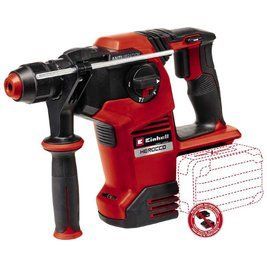 Потужний перфоратор Einhell HEROCCO 36/28-Solo : без АКБ, 18Vx2 (36V), обертання х.х 1100 об/хв, частота удару за хв. 5300/3.2 Дж 4513950 фото