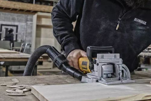 Фрезер ламельний мережевий DeWALT DW682K: 10000 об/хв.,Пазовна фреза &Oslash;100 DW682K фото