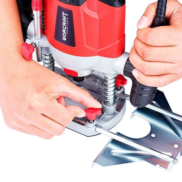 Фрезер електричний WORCRAFT ER12-6/8 (13038), хід - 55 мм, 1200 Вт, обертання 11 000 - 30 000 об/хв 13038 фото